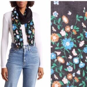 kate spade new york floral garden oblong scarf